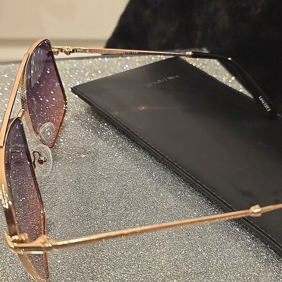 Quay Australia Hot Take 51MM Gradient Aviator Sunglasses - Picture 9 of 11